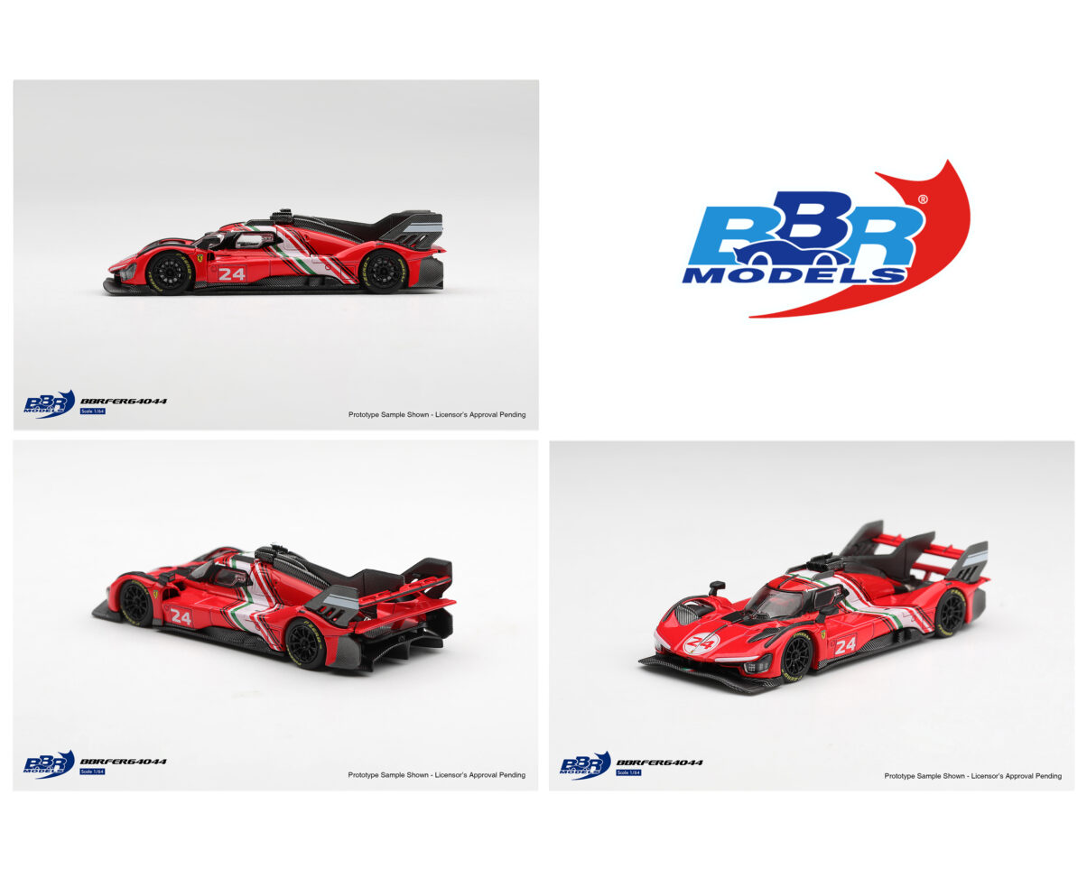 BBR 1:64 Ferrari 499P Modificata – Rosso Corsa Red – Limited Edition