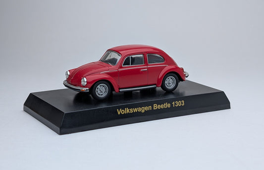 KYOSHO 1/64 Volkswagen Series MiniCar Collection Volkswagen Beetle 1303 (Red)
