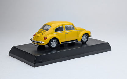 KYOSHO 1/64 Volkswagen Series MiniCar Collection Volkswagen Beetle 1303 (Yellow)