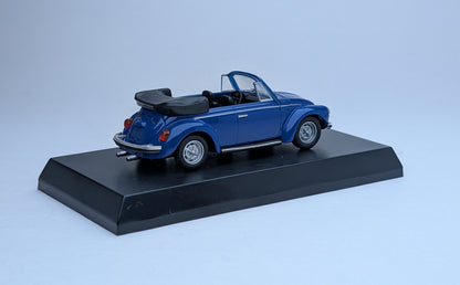 KYOSHO 1/64 Volkswagen Series MiniCar Collection Volkswagen Beetle Convertible (Blue)