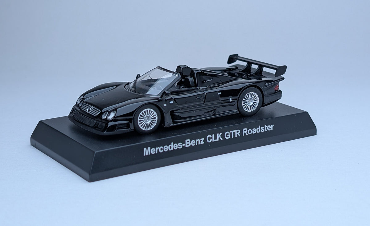 KYOSHO 1/64 Minicar Collection Mercedes-BenzCLK GTR Roadster (Black)