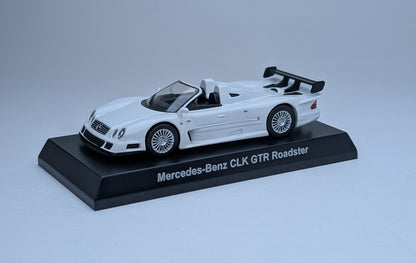 KYOSHO 1/64 Minicar Collection Mercedes-BenzCLK GTR Roadster (White)