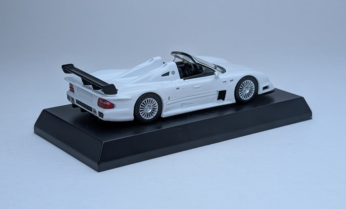 KYOSHO 1/64 Minicar Collection Mercedes-BenzCLK GTR Roadster (White)