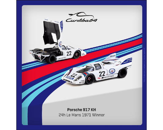 Curitiba 1:64 Porsche 917 KH 24h Le Mans 1971 Winner #22