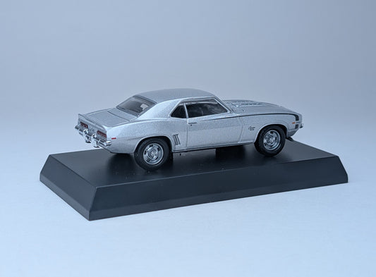 KYOSHO 1:64 USA Sports Car Minicar Collection Chevrolet Camaro SS (Silver)