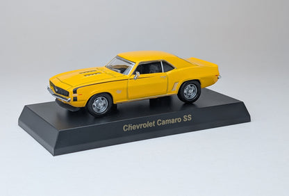 KYOSHO 1:64 USA Sports Car Minicar Collection Chevrolet Camaro SS (Yellow)