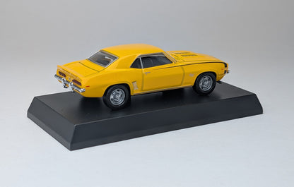 KYOSHO 1:64 USA Sports Car Minicar Collection Chevrolet Camaro SS (Yellow)