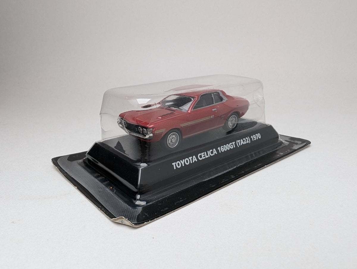 Kyosho 1:64 Miniature Collection Toyota Celica 1600GT (TA22) 1970 (Red)