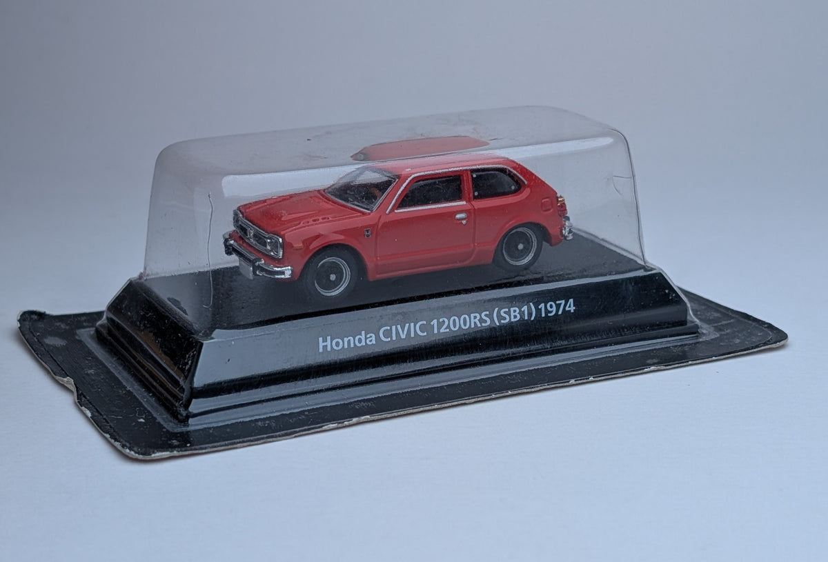 KYOSHO Honda Minicar Collection Honda CIVIC 1200RS (SB1) 1974 (Red)