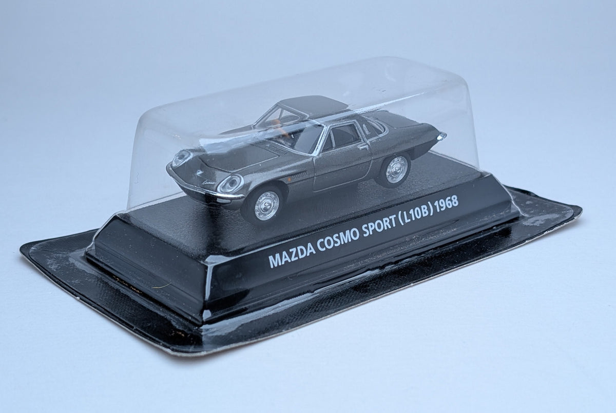 Kyosho Mazda Minicar Collection Mazda Cosmo Sport (L10B) 1968 (Grey)