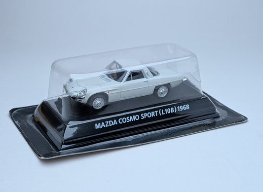 Kyosho Mazda Minicar Collection Mazda Cosmo Sport (L10B) 1968 (White)