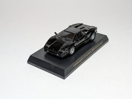 KYOSHO 1:64 Lamborghini Countach 25th Anniversary (Black)