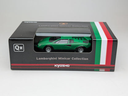 KYOSHO 1:64 Lamborghini Countach LP500S (Green)