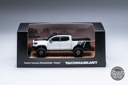 GCD DiecastTalk Exclusive 1/64 Toyota Tacoma Pre-Runner PUGZ TRD PRO Widebody Ltd 1008pcs