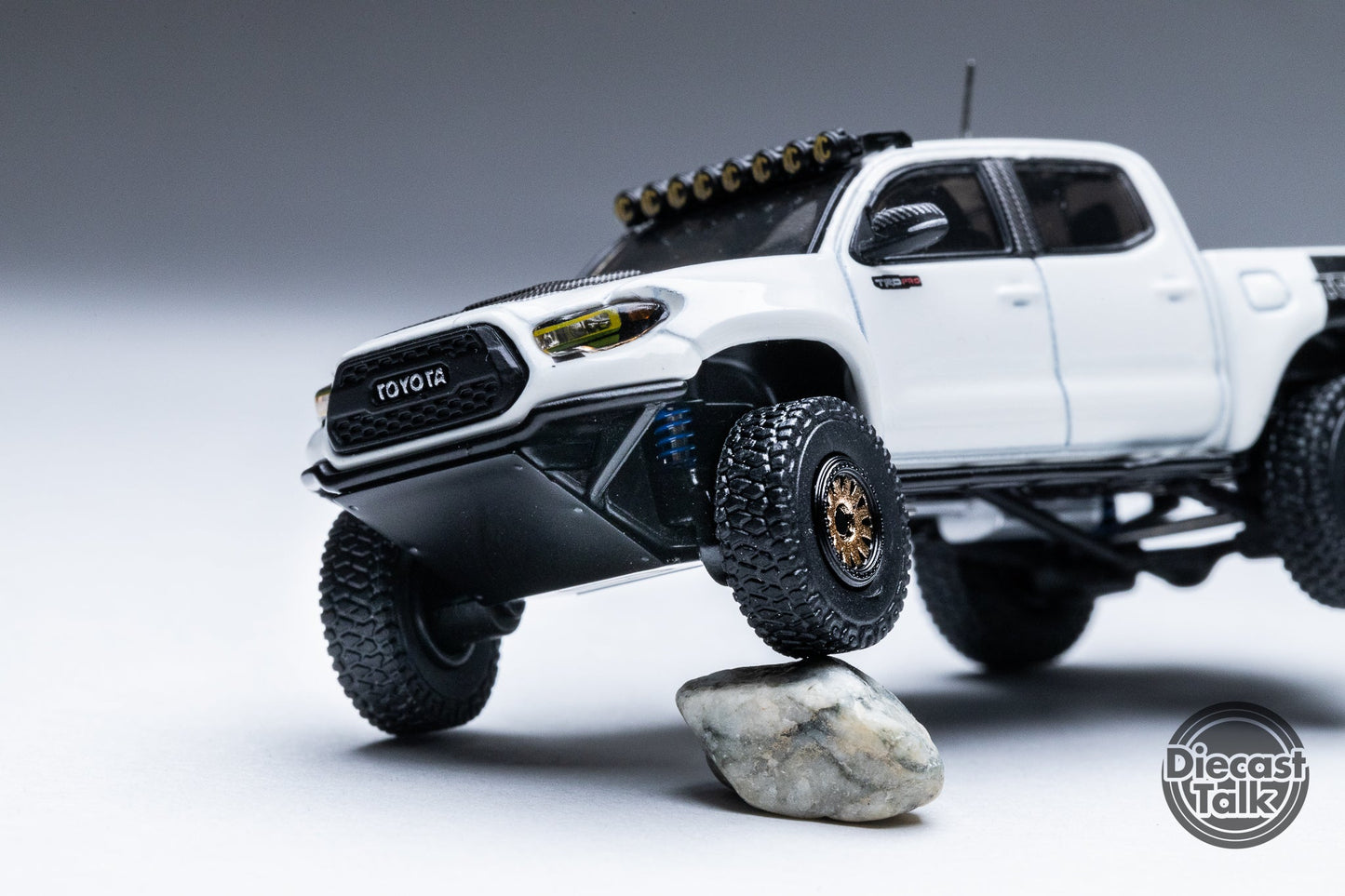 GCD DiecastTalk Exclusive 1/64 Toyota Tacoma Pre-Runner PUGZ TRD PRO Widebody Ltd 1008pcs
