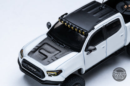 GCD DiecastTalk Exclusive 1/64 Toyota Tacoma Pre-Runner PUGZ TRD PRO Widebody Ltd 1008pcs