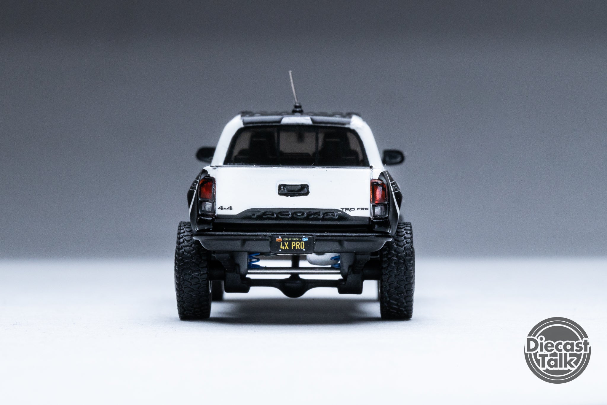 GCD DiecastTalk Exclusive 1/64 Toyota Tacoma Pre-Runner PUGZ TRD PRO W