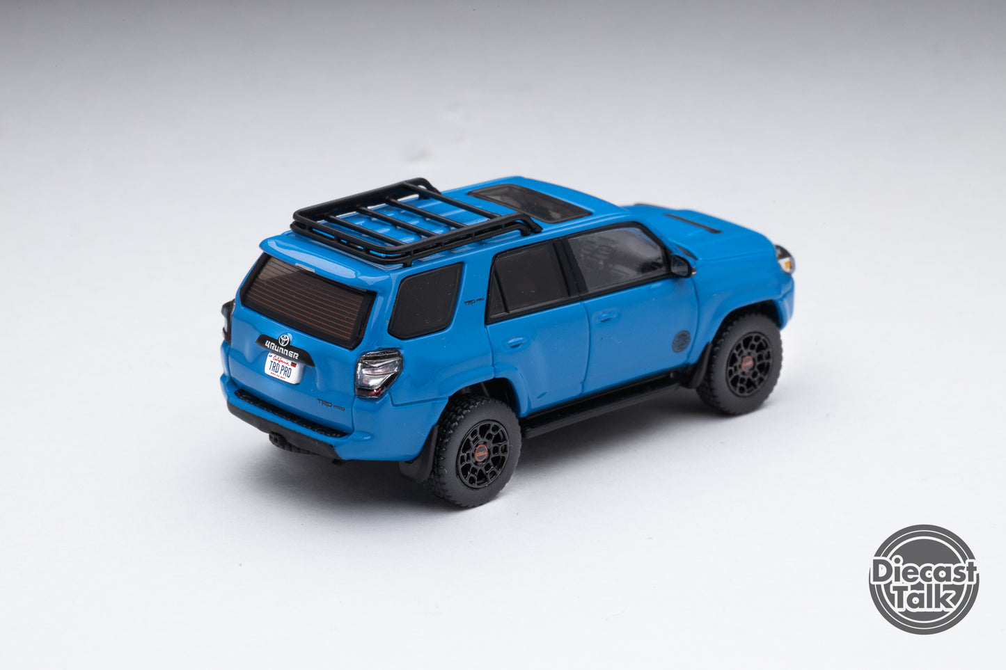 (VIP Membership 2024) GCD DiecastTalk Exclusive 1/64 Toyota 4Runner TRD PRO Voodoo Blue Ltd 200pcs