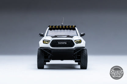 GCD DiecastTalk Exclusive 1/64 Toyota Tacoma Pre-Runner PUGZ TRD PRO Widebody Ltd 1008pcs