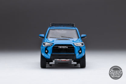 (VIP Membership 2024) GCD DiecastTalk Exclusive 1/64 Toyota 4Runner TRD PRO Voodoo Blue Ltd 200pcs