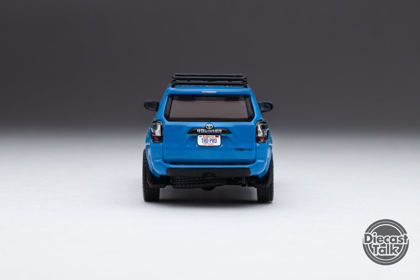 (VIP Membership 2024) GCD DiecastTalk Exclusive 1/64 Toyota 4Runner TRD PRO Voodoo Blue Ltd 200pcs