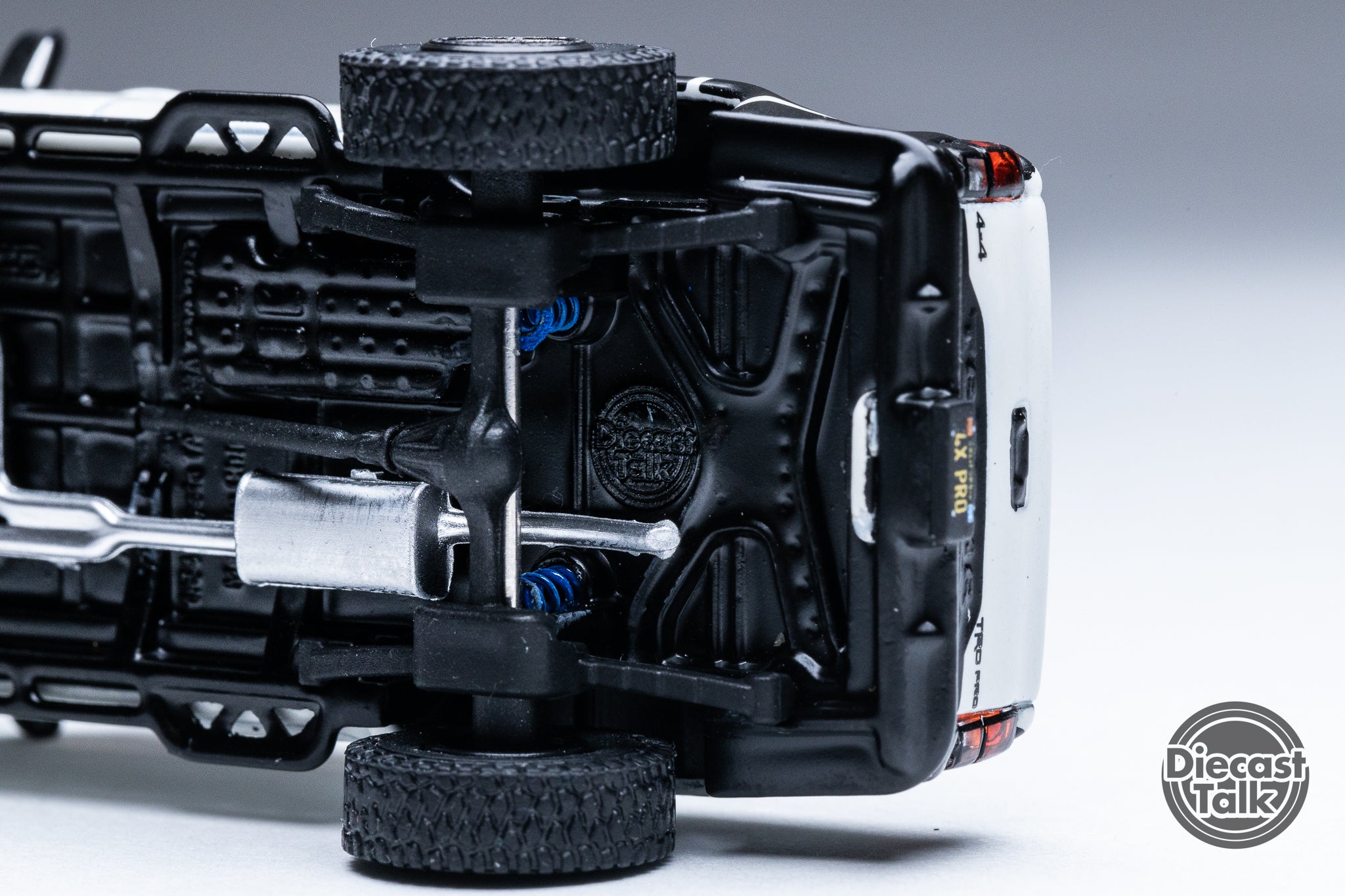 GCD DiecastTalk Exclusive 1/64 Toyota Tacoma Pre-Runner PUGZ TRD PRO W