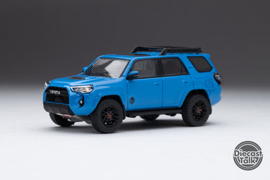 (VIP Membership 2024) GCD DiecastTalk Exclusive 1/64 Toyota 4Runner TRD PRO Voodoo Blue Ltd 200pcs