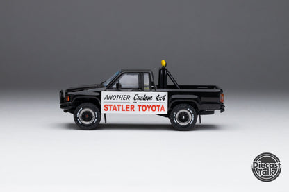 GCD DiecastTalk Exclusive 1/64 Toyota 1985 Hilux SR5 Xtracab Black Ltd 1400pcs