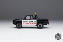 Load image into Gallery viewer, (Pre order) GCD DiecastTalk Exclusive 1/64 Toyota 1985 Hilux SR5 Xtracab Black Ltd 1400pcs
