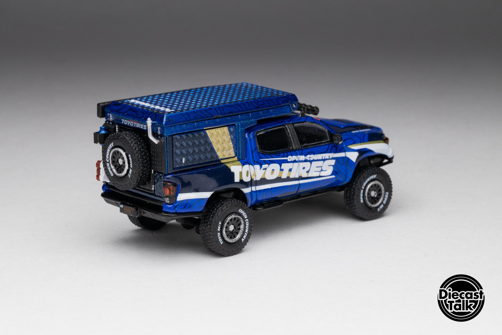 GCD ダイキャストトーク限定 1/64 トヨタタコマキャンパー トーヨータイヤ GCD DiecastTalk Exclusive 1/64 Toyota Tacoma Camper “TOYOTIRES” Ltd 10