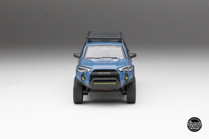 (Bundle) DiecastTalk x Front Runner 1/64 Toyota 4Runner Cavalry Blue+ Secret Car