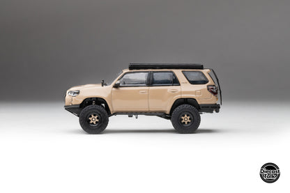 DiecastTalk Exclusive 1/64 Toyota 4Runner Pre-Runner (Madpews) with dog and accessories