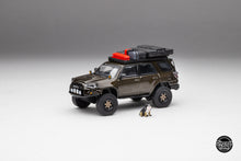 Load image into Gallery viewer, DiecastTalk Exclusive 1/64 Toyota 4Runner Pre-Runner (Madpews) with dog and accessories