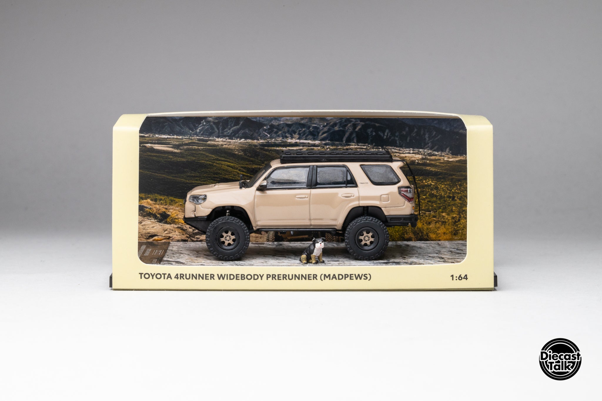 DiecastTalk Exclusive 1/64 Toyota 4Runner Pre-Runner (Madpews) with do