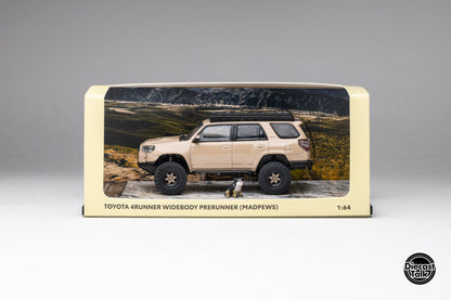 DiecastTalk Exclusive 1/64 Toyota 4Runner Pre-Runner (Madpews) with dog and accessories