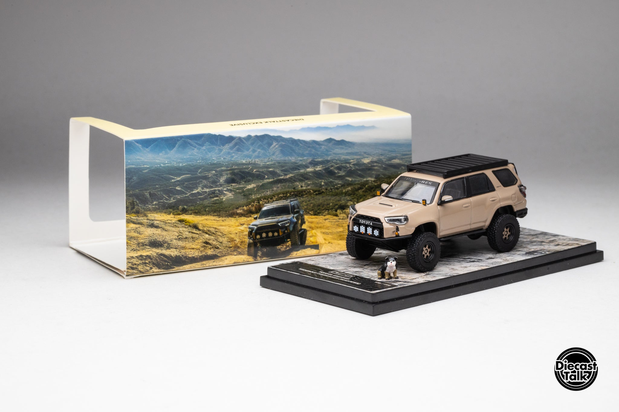 DiecastTalk Exclusive 1/64 Toyota 4Runner Pre-Runner (Madpews) with do
