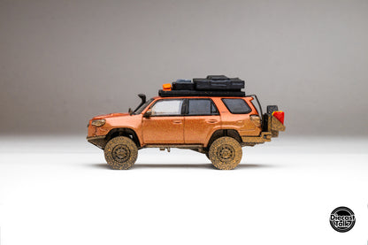 DiecastTalk GCD 1/64 Toyota 4Runner TRD PRO Overland Inferno Orange