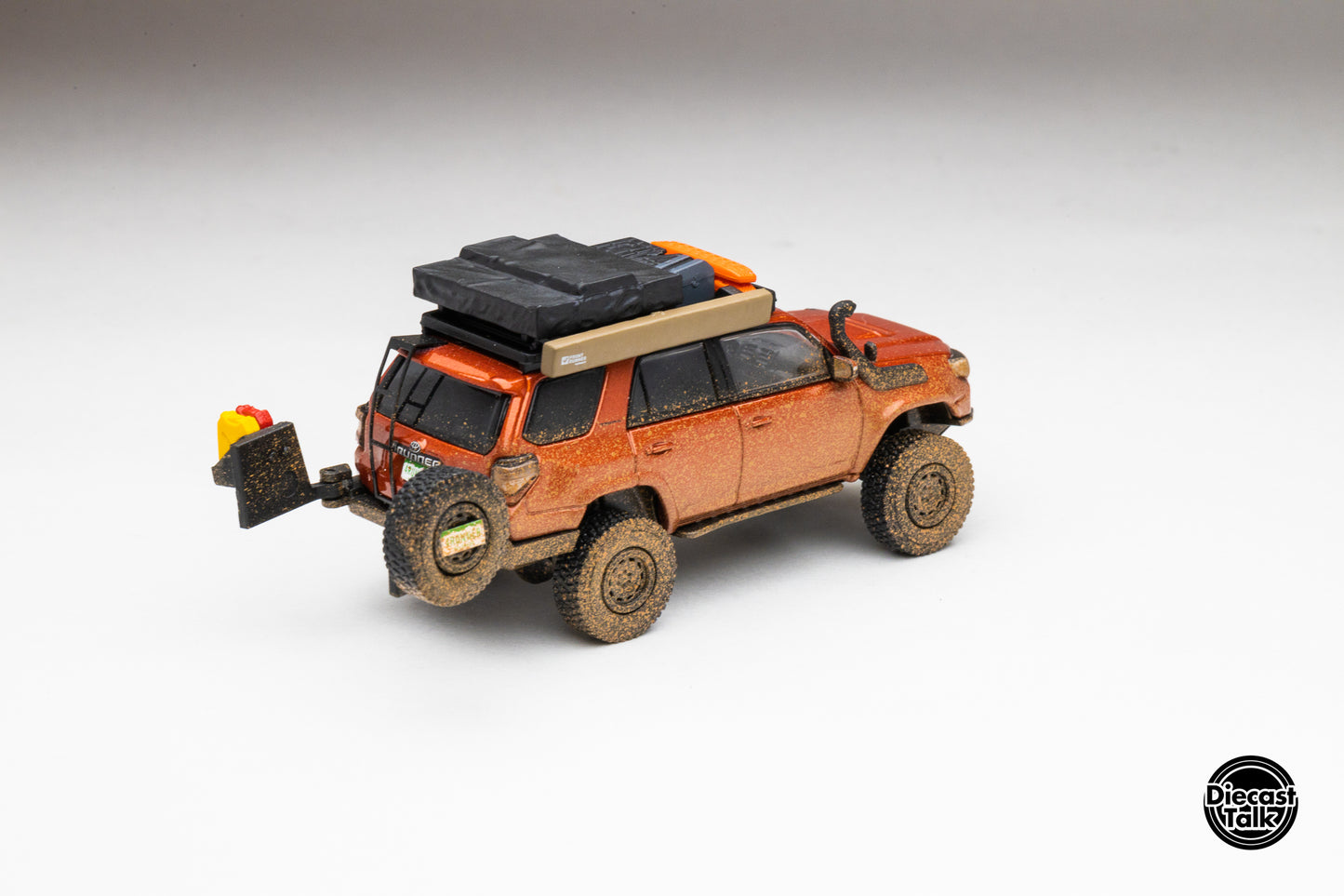 DiecastTalk GCD 1/64 Toyota 4Runner TRD PRO Overland Inferno Orange
