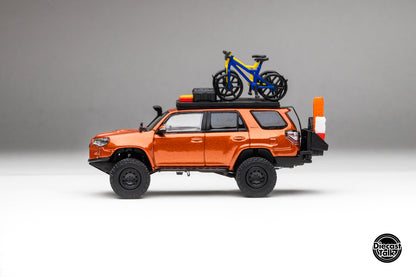 DiecastTalk GCD 1/64 Toyota 4Runner TRD PRO Overland Inferno Orange
