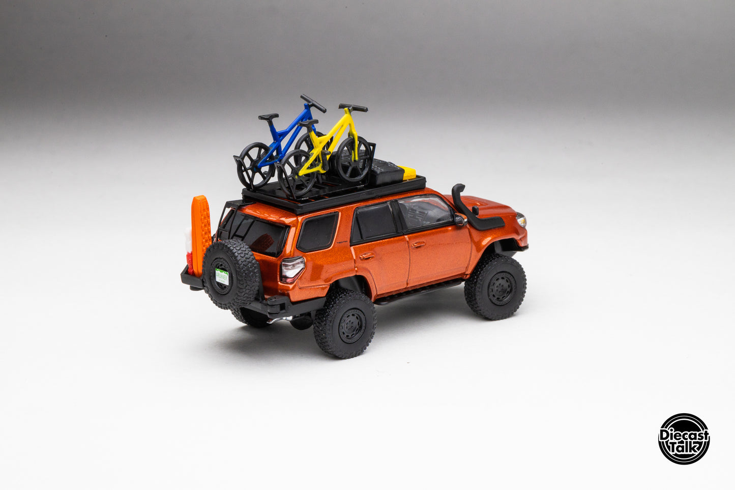 DiecastTalk GCD 1/64 Toyota 4Runner TRD PRO Overland Inferno Orange