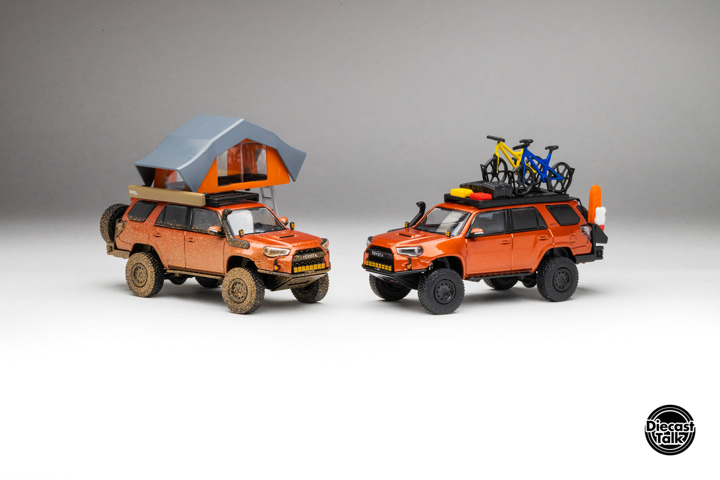 DiecastTalk GCD 1/64 Toyota 4Runner TRD PRO Overland Inferno Orange