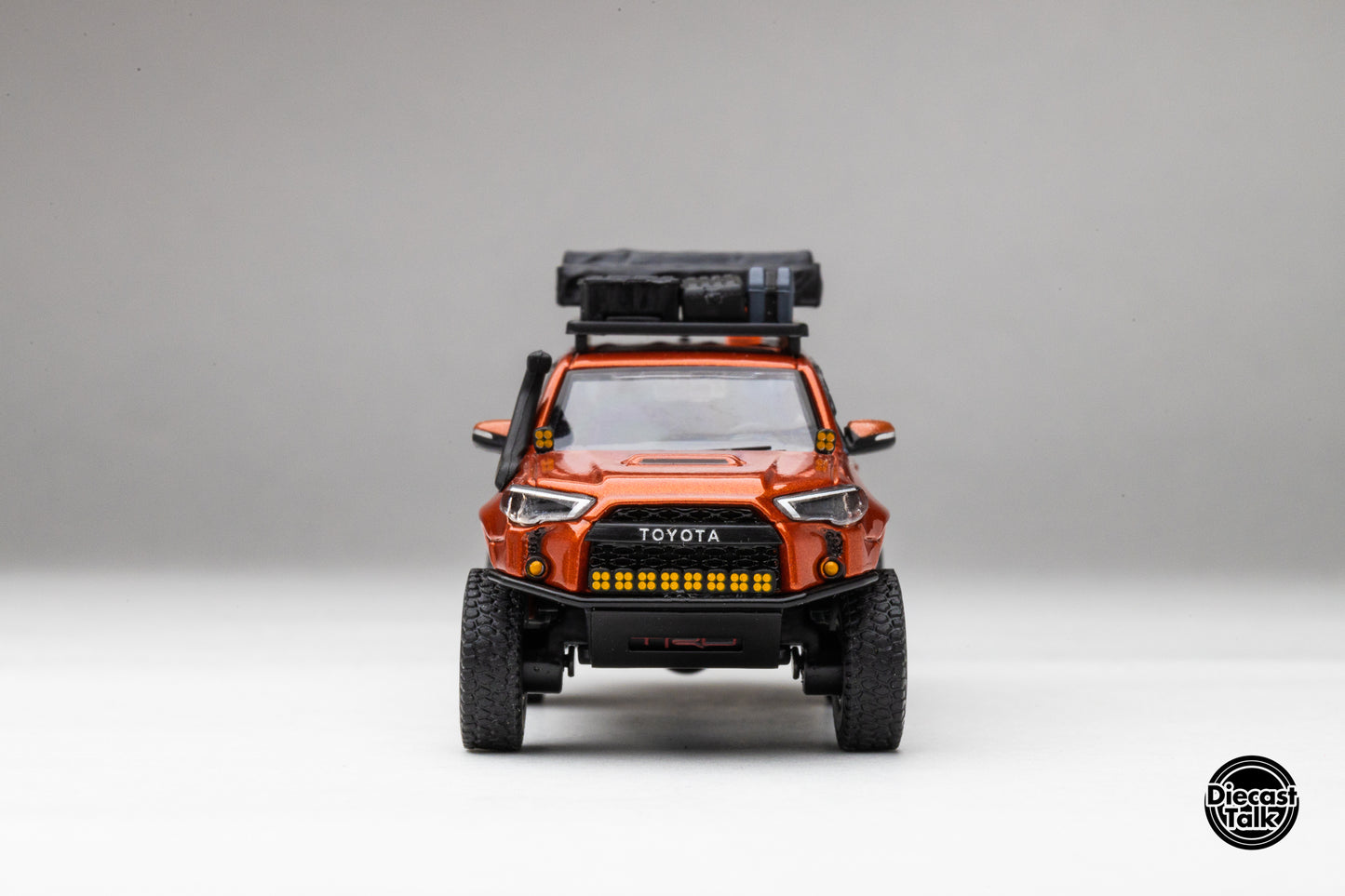 DiecastTalk GCD 1/64 Toyota 4Runner TRD PRO Overland Inferno Orange