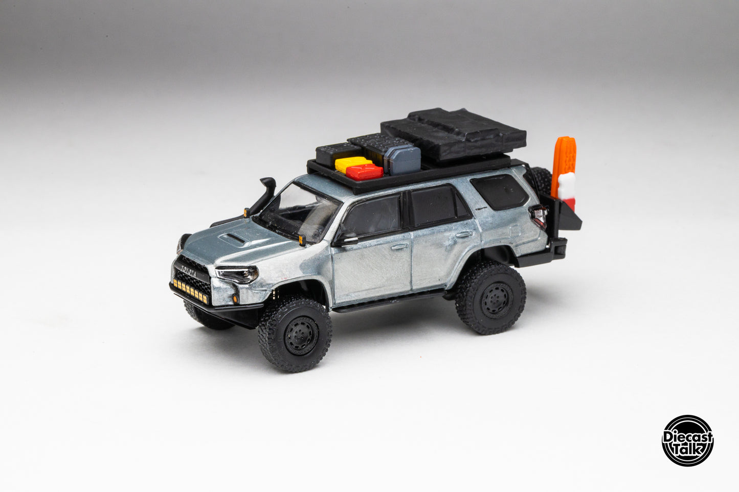 DiecastTalk GCD 1/64 Toyota 4Runner TRD PRO Overland Inferno Orange