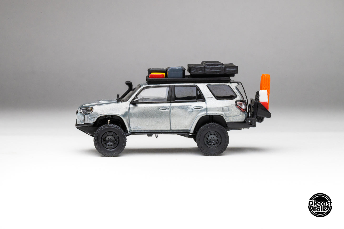 DiecastTalk GCD 1/64 Toyota 4Runner TRD PRO Overland Inferno Orange