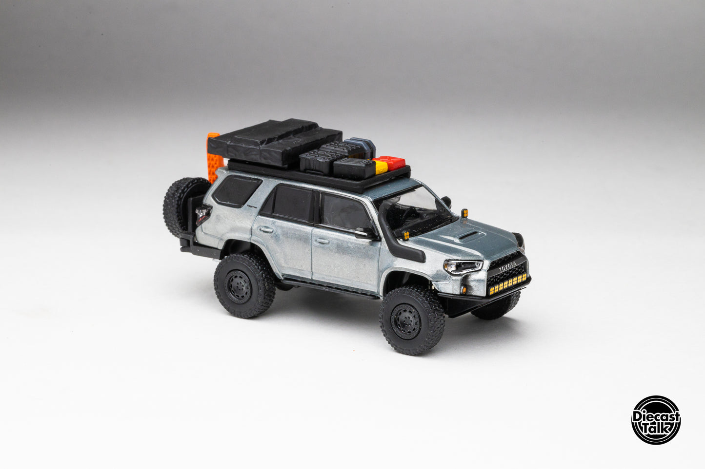 DiecastTalk GCD 1/64 Toyota 4Runner TRD PRO Overland Inferno Orange