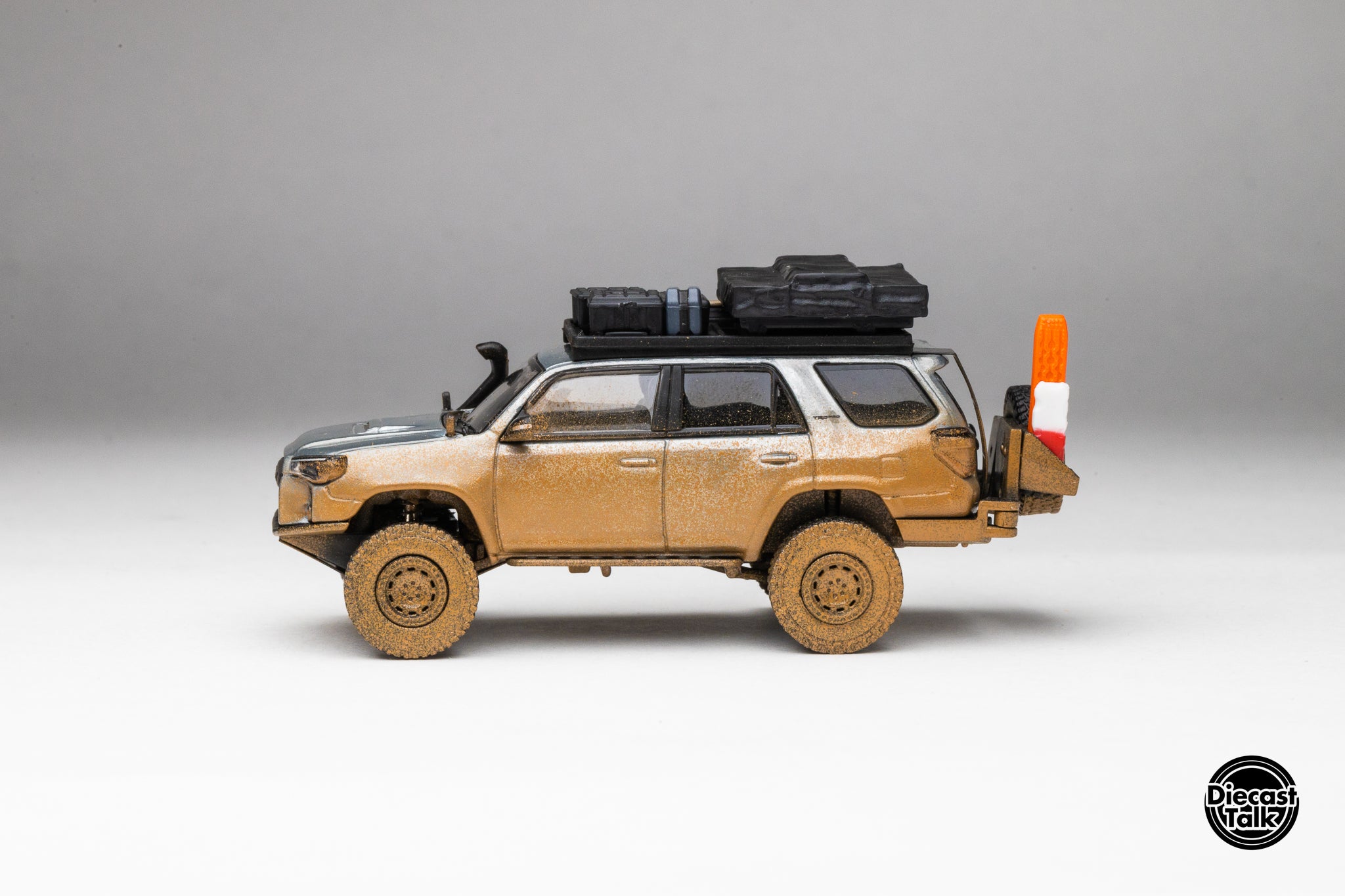 DiecastTalk GCD 1/64 Toyota 4Runner TRD PRO Overland Inferno Orange