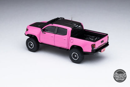 GCD DiecastTalk Exclusive 1/64 Toyota Pink Taco 2.0 Tacoma Pre-Runner TRD PRO Widebody Ltd 800pcs