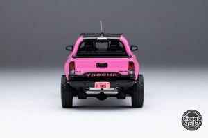GCD DiecastTalk Exclusive 1/64 Toyota Pink Taco 2.0 Tacoma Pre-Runner TRD PRO Widebody Ltd 800pcs