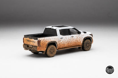 DiecastTalk Exclusive GCD 1/64 Toyota Tundra TRD PRO ICE CAP WHITE