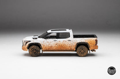 DiecastTalk Exclusive GCD 1/64 Toyota Tundra TRD PRO ICE CAP WHITE